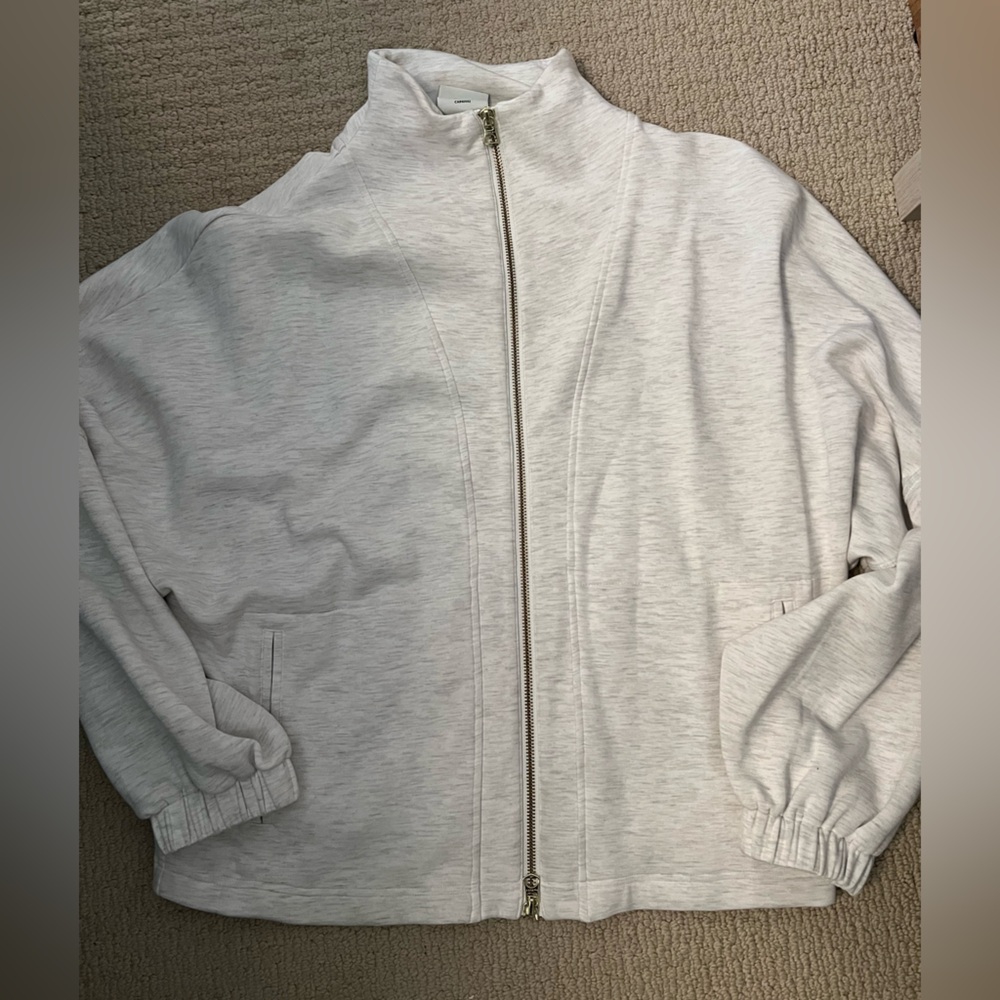 Varley Light Gray Women's Sweater